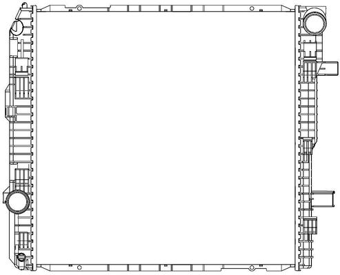 Radiator, racire motor LRc 1582 LUZAR